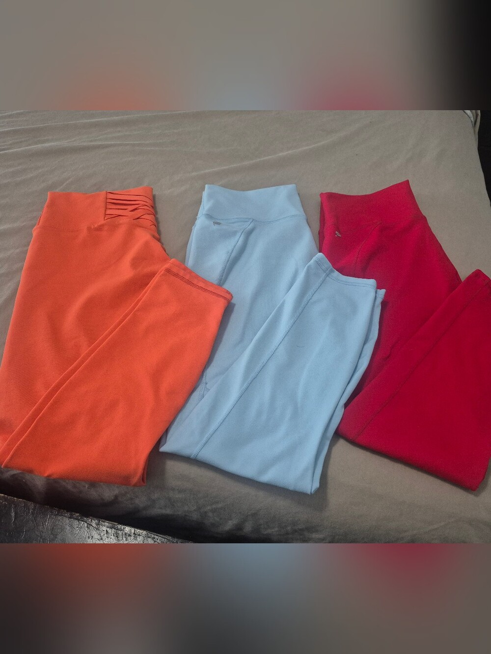 Bundle (3) Fabletics PowerHold High-Waisted Leggings - Size Large